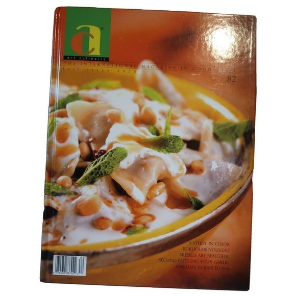 Art Culinaire Fall 2006 ISS #82 A Study In Color, Beaujolais Nouveau, Mussels - Picture 1 of 2